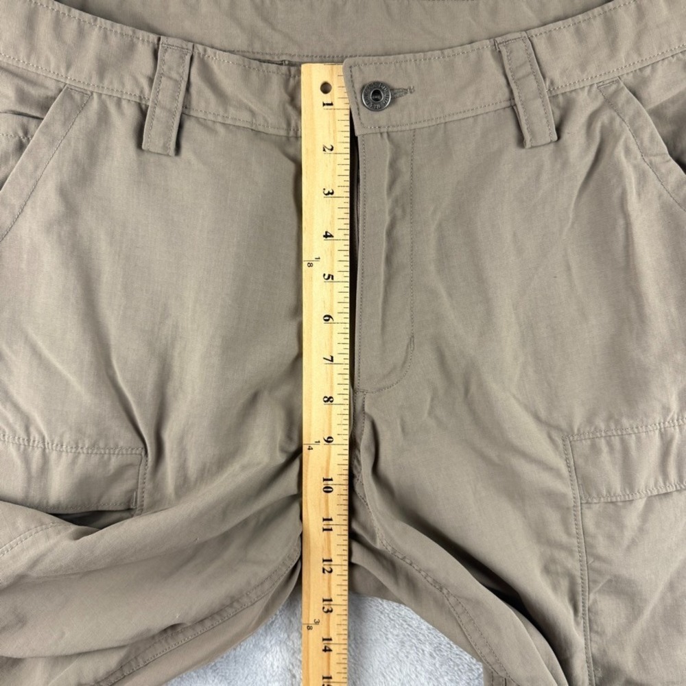 Duluth Trading Pants Mens 34x30 Beige Armachillo Cargo Hiking Outdoor Ripstop - Picture 8 of 10